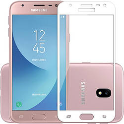 Гнучке Скло Samsung Galaxy J3 2017 J330 (з М'якими Краями) (Самсунг Джей Джі 3 17)