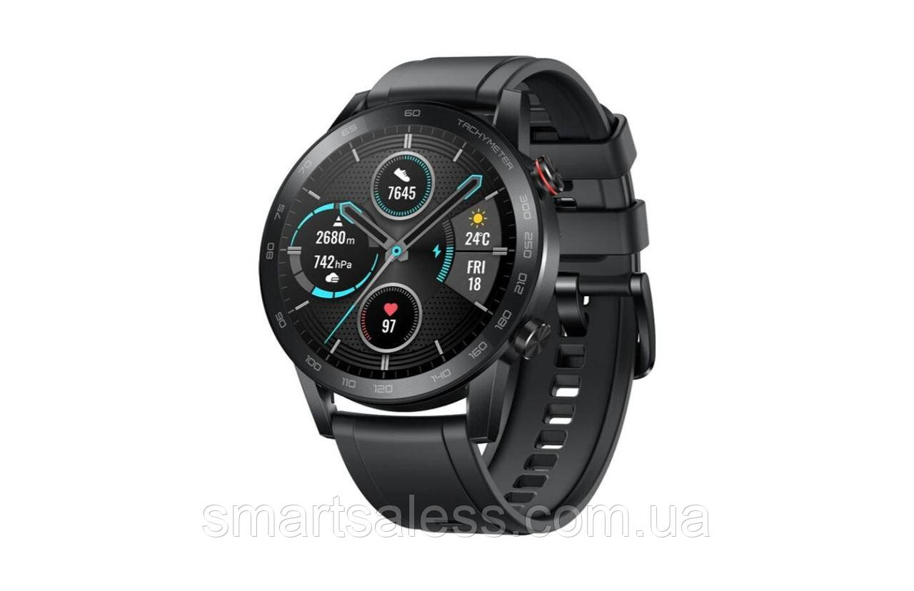 Смарт годинник Honor Magic Watch 2 (46mm) Black/Silver Global (Huawei)