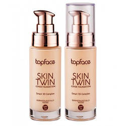 Тональна основа TopFace Skin Twin Cover Foundation SPF20 № 01