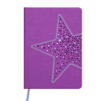Щоденник недатований Buomax STELLA, A5, фіолетовий