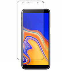 Захисне скло Samsung Galaxy J6 Plus 2018 J610 (на весь екран зігнуте) (Самсунг Джей Джи 6 Плюс 2018)