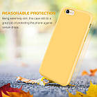 Чохол Silicone Case Full для iPhone SE2 /SE 2020 Yellow, фото 6
