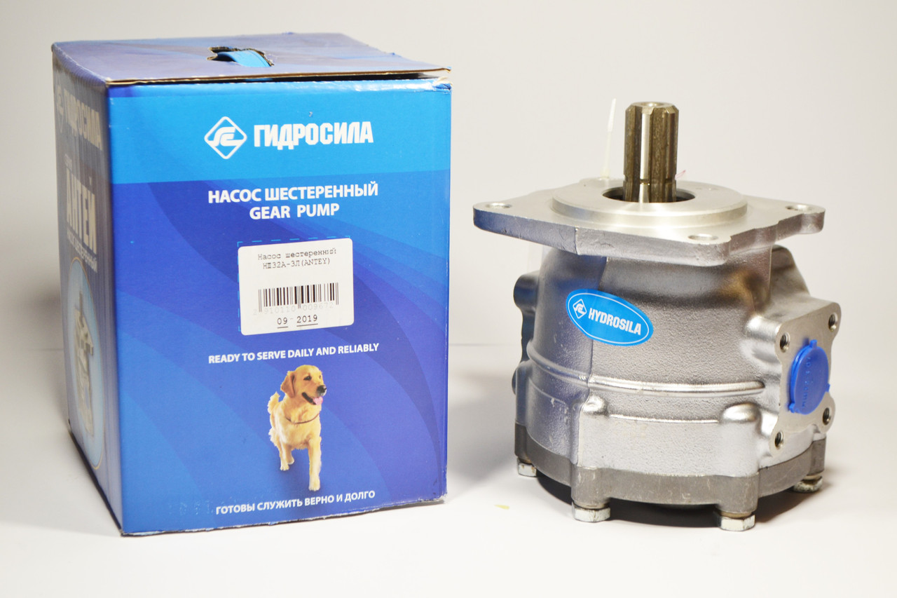 Насос шестерневий НШ 32А-3.Л (НШ-Лівий, Круглий) ANTEY | Гідросила круглий
