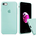 Чохол Silicone Case full для iPhone 6/6S Mint, фото 2