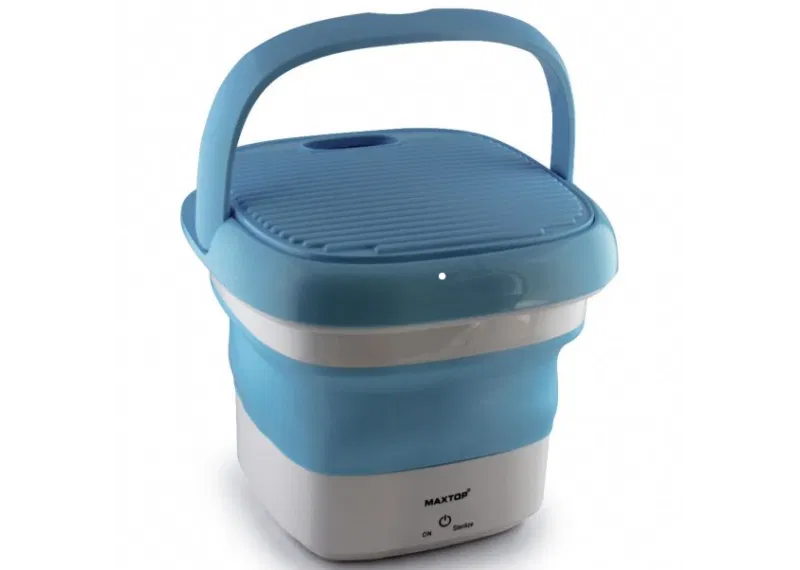 Складна міні пральна машина Maxtop BX-3 Mini Silicon washing machine XL-824 Jw, фото 1