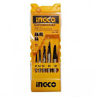 Набір екстракторів 5шт. INGCO ASE008