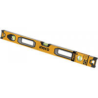 Будівельний алюмінієвий рівень 80 см INGCO HSL08080 INDUSTRIAL