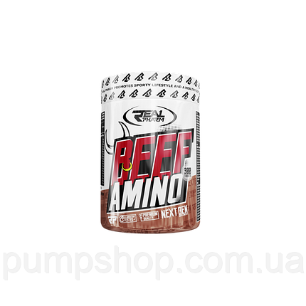 Амінокислоти яловичого білка Real Pharm Beef Amino 300 таб. (уценка), фото 1