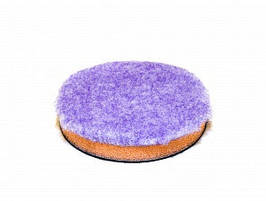 Полірувальний круг гібридна шерсть на поролоні - Lake Country Purple foamed wool pad 76 мм. (HD-2325)