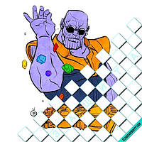 Термонаклейки на одяг [Свій розмір і матеріали в асортименті]