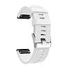 Силіконовий ремінець для годинника Garmin Fenix 5S, Fenix 5S Plus. білий силікон AL1771-15, фото 3