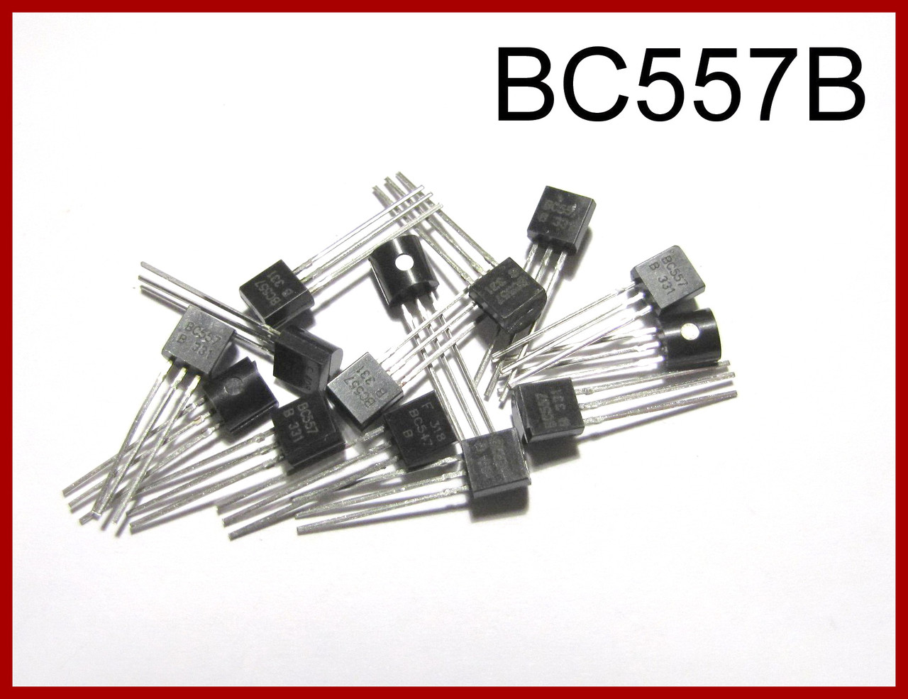 BC557B, транзистор, p-n-p.