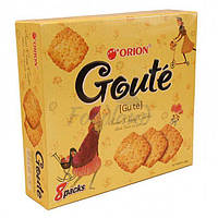 Хрусткі кунжутні крекери Goute Orion печиво 288g 36g*8