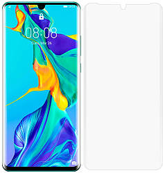 Захисне скло Huawei P30 Pro (на весь екран вигнуте) (Хуавей П30 Р30 Про)