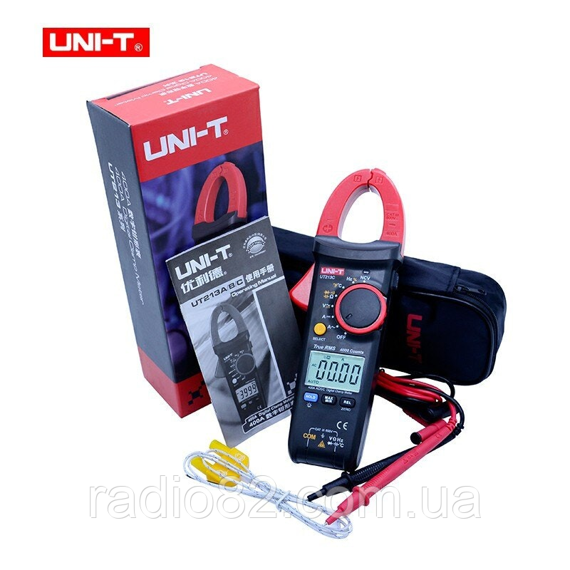 Струмові кліщі для постійного струму Unit UT213C DC/AC