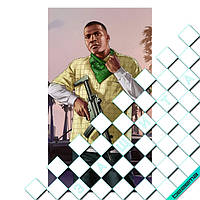 Термотрансфери на одяг Свій розмір і матеріали в асортименті] 10, 16.6, Середній