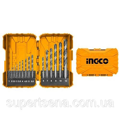 Набір свердел 15 шт. INGCO AKDL51501