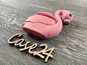 Чохол на Airpods Фламінго рожевий, фото 4
