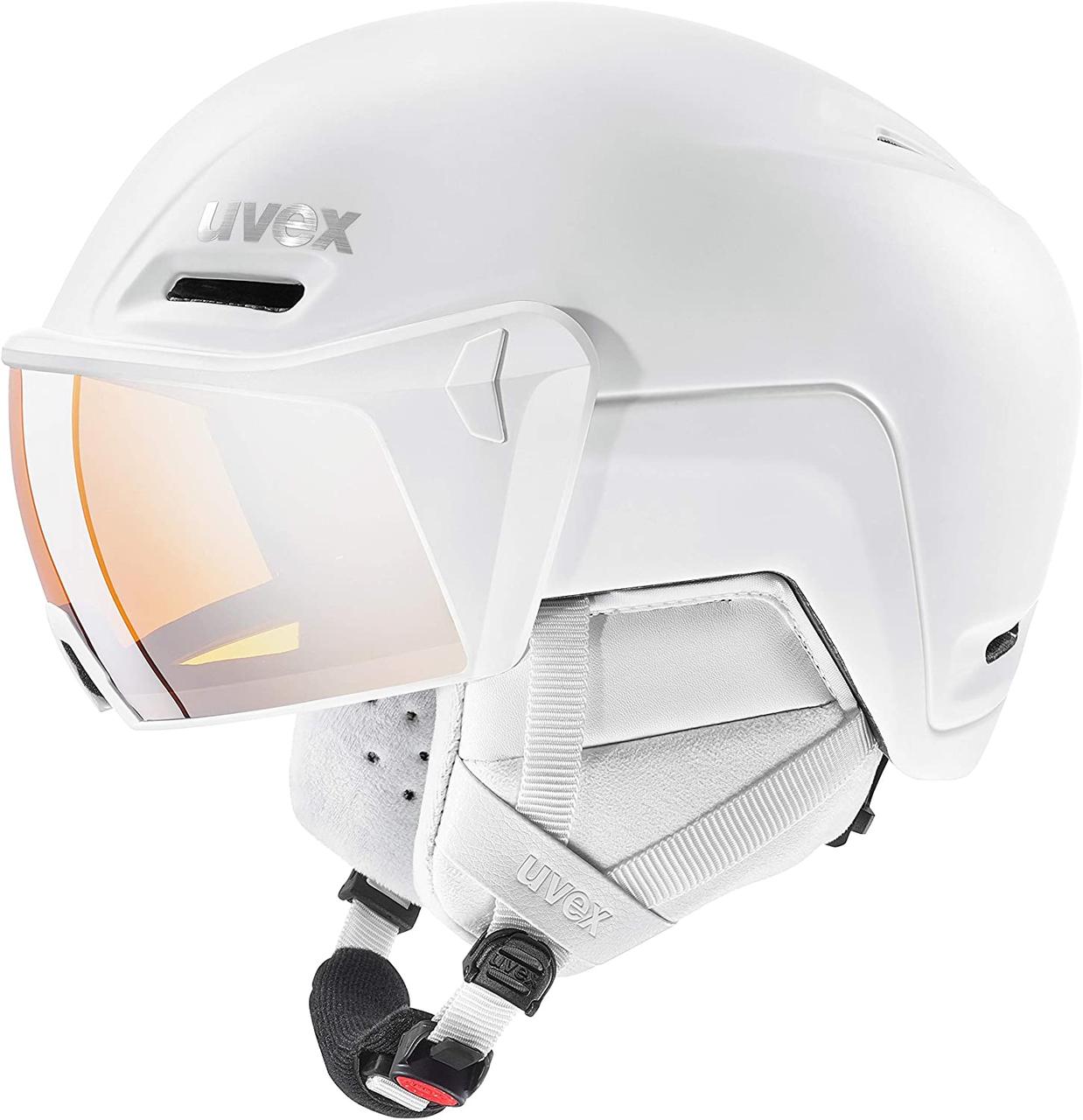 Шолом гірськолижний Uvex з забралом hlmt 700 visor | XL(59-61)
