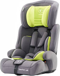 Дитяче автокрісло з анатомічною подушкою Kinderkraft comfort up 9-36 кг lime