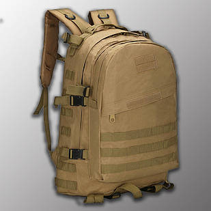 🔥 Тактичний рюкзак "Mountain — 3-Day Pack" (койот) на 30 літрів,очний, армійський, EDC