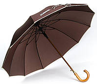 Женский зонт-трость Подиум коричневый