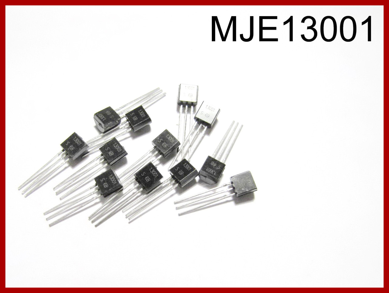 MJE13001, транзистор, n-p-n.