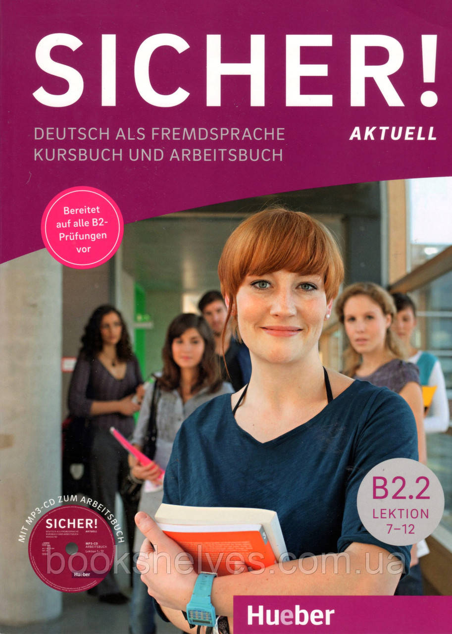 Sicher B2/2 Kursbuch und Arbeitsbuch mit CD-ROM zum Arbeitsbuch Lektion 7-12