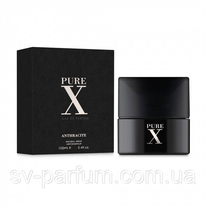 Парфумована вода чоловіча Pure X Anthracite 100ml