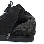 Зимові чоловічі кросівки на хутрі з нубуку чоловіче взуття великих розмірів Rosso Avangard ReBaKa SL Nub BS, фото 3