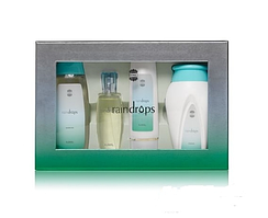 Ajmal Raindrops Set edp 50 ml. + body lotion 100 ml. + shower gel 200 ml. + body powder 100 g.