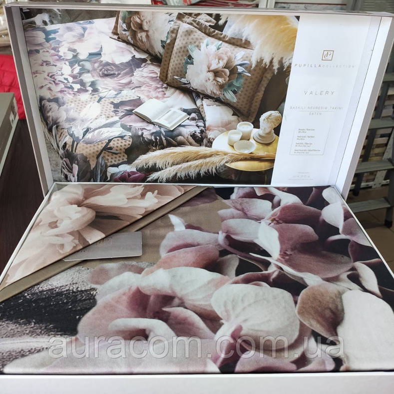 Євро розмір, елітне постільна білизна, Pupilla valery 6, Туреччина, фото 1
