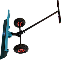 Снегоотвал, снегоуборщик ручной на колесах