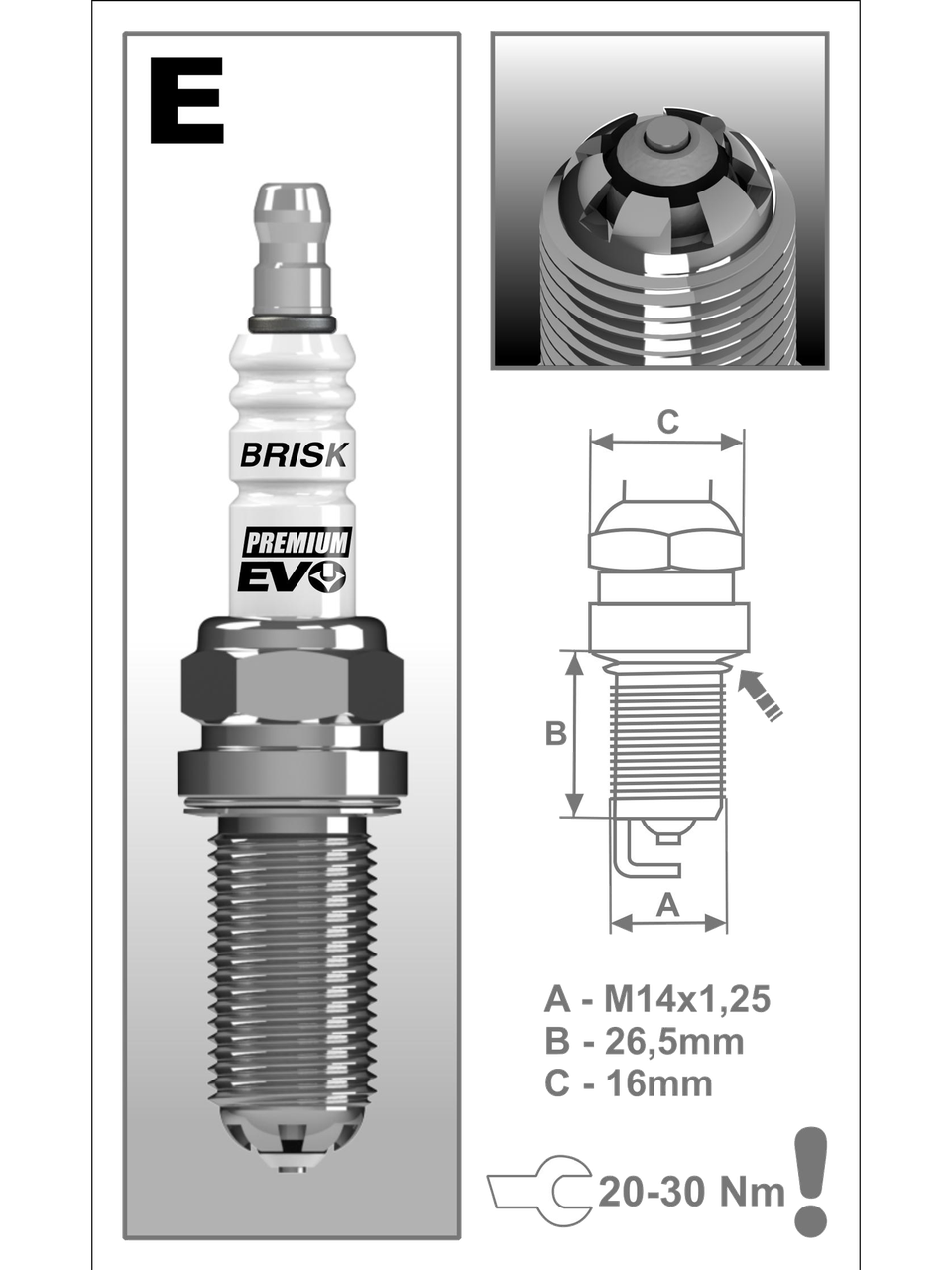 Свічки запалювання Brisk A-Line 25 (PR15YPY) Ford, Mazda