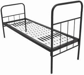 Ліжко армійське одноярусне "ГОСТ тип-А" 1900х700 мм. Основа, каркас одномісного ліжка з сіткою