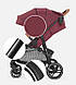 Прогулянкова коляска Kinderkraft Grande 2020 Burgundy, фото 6
