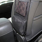 Сумка-органайзер на переднє сидіння автомобіля, автомобільний бічній органайзер, фото 6
