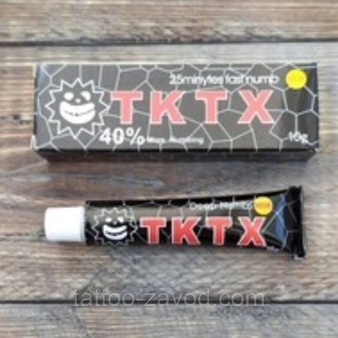 Обезболюючий крем TKTX 40% Чорний 10г