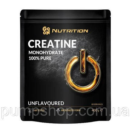 Креатин моногідрат Go On Nutrition Creatine Monohydrate 100% Pure 400 г, фото 1