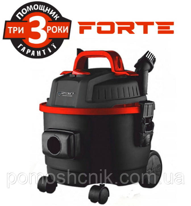 Пилосос для вологого та сухого прибирання Forte VC1814, фото 1