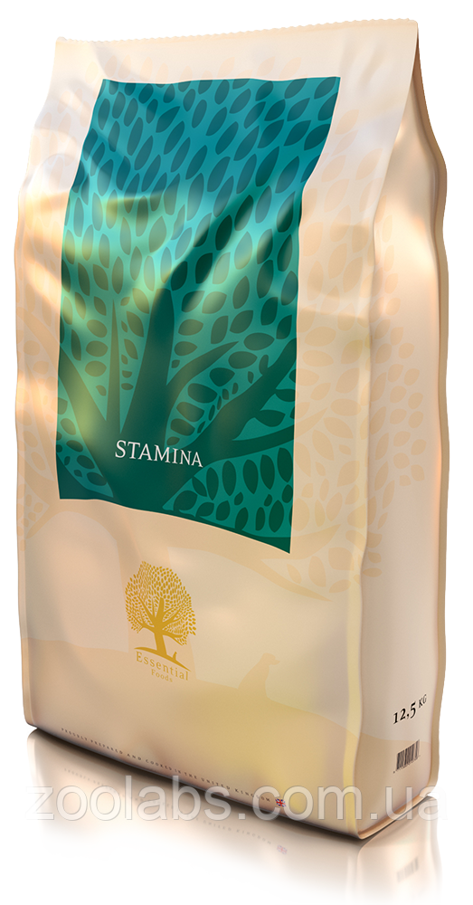 Корм Essential Foods для активних собак | Essential Foods Dog Stamina 10 кг