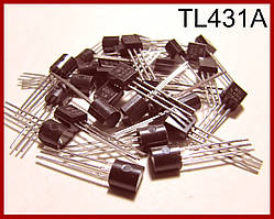 TL431A, стабілітрон регулюється.