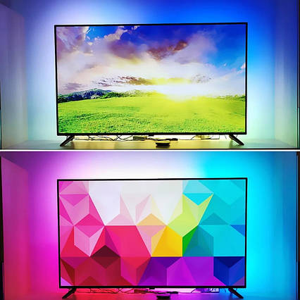 1 метр Інтерактивна підсвітка на 30 світлодіодів/м Ambilight для Android-TV і ПК