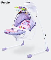 Детский укачивающий центр Caretero Bugies Purple