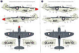 Пластикова модель 1/72 Admiral 7209 Британський винищувач Supermarine Seafire Mk.45, фото 3
