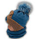 ОПТ Дитячий комплект - шапка і шарф (хомут) для хлопчика, р. 42-44 (5шт/набір), фото 3