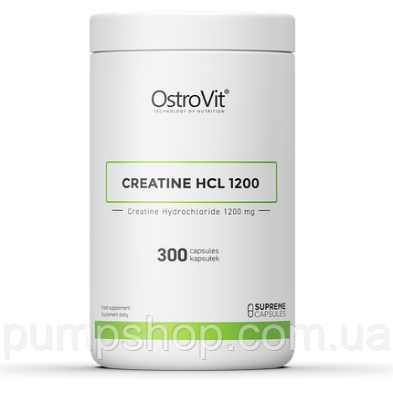 Креатин гідрохлорид OstroVit Creatine HCL 1200 300 капс., фото 1