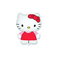 Воздушный шарик фольгированный мини Hello Kitty 902714