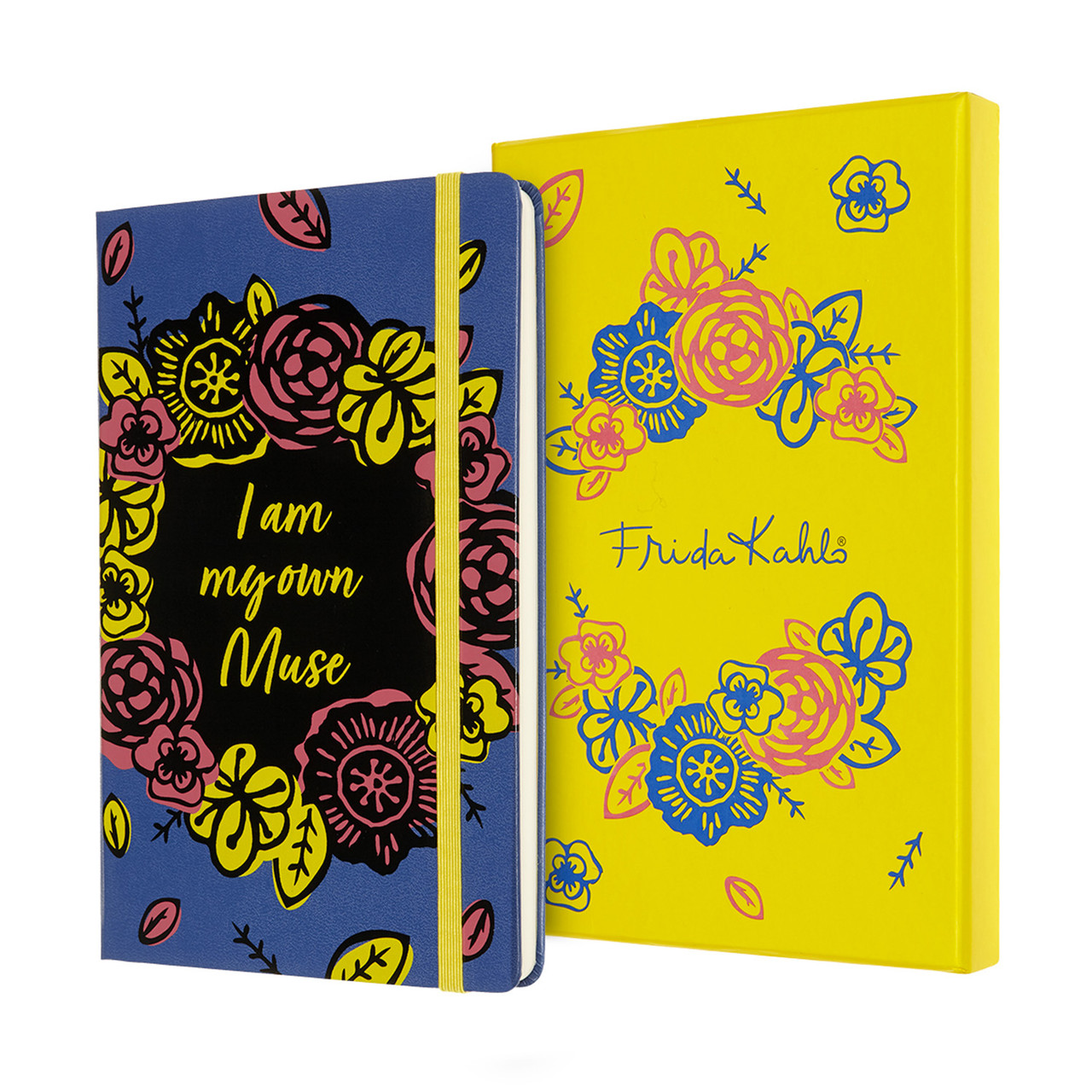 Блокнот Moleskine Limited Frida Kahlo в упаковці середній 13х21 см нелінований Синій (8056420853520)