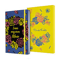 Блокнот Moleskine Limited Frida Kahlo в упаковке средний 13х21 см нелинованный Синий (8056420853520)